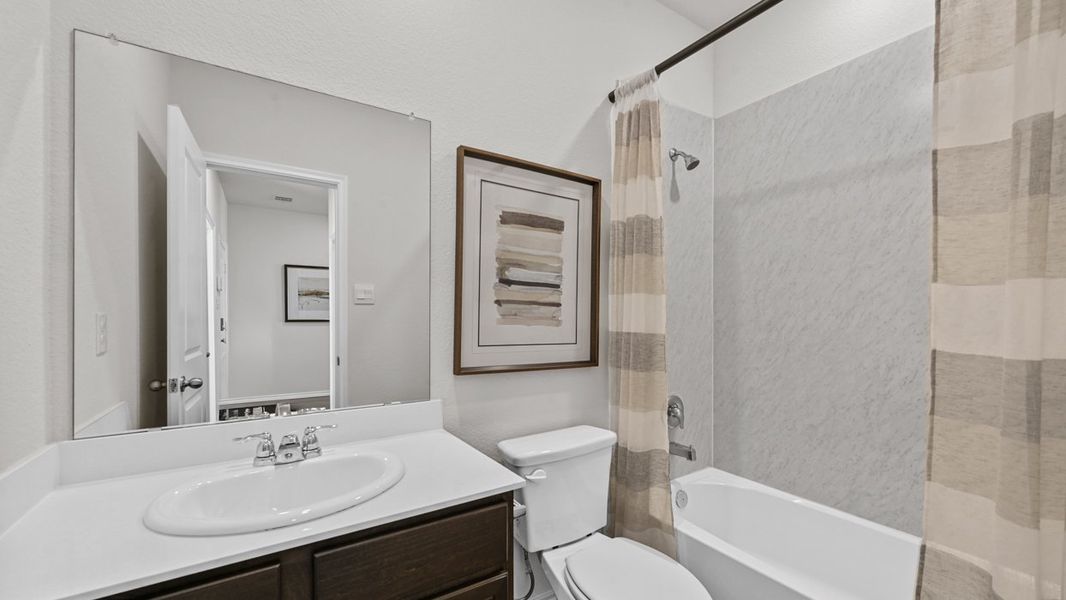 Furnished interior view inside a new home in Waverly Estates, Josephine (Image 3).