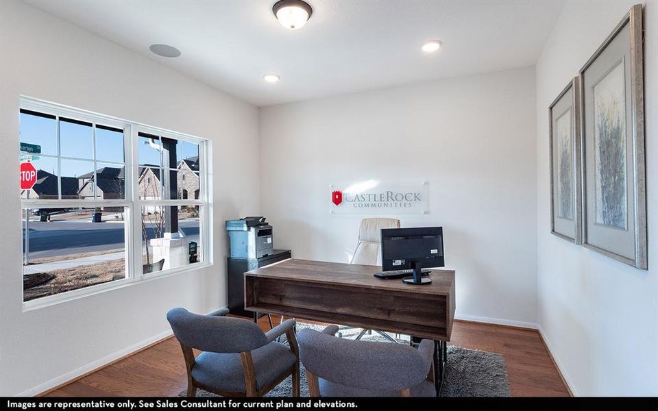 Furnished interior view inside a new home in Solterra, Mesquite (Image 14).