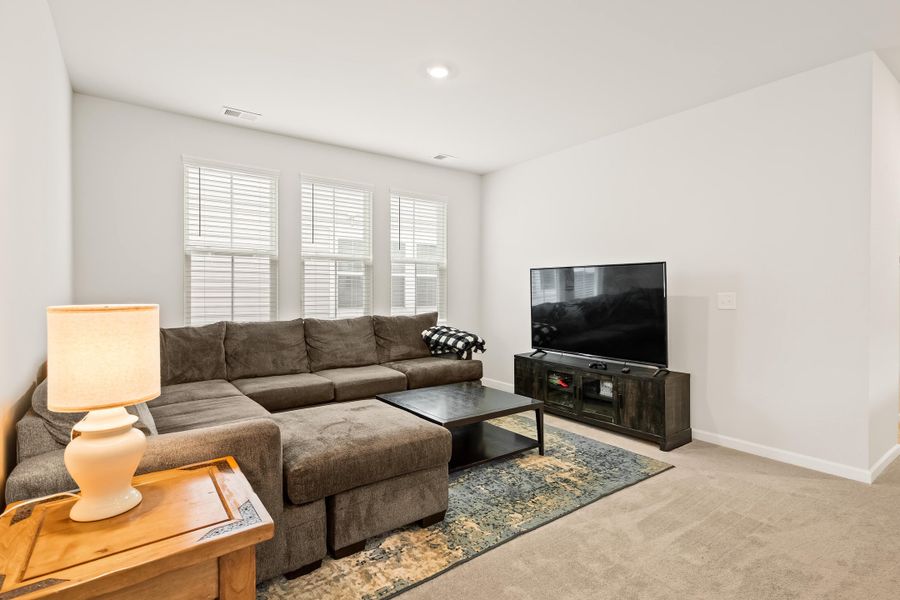 Furnished interior view inside a new home in Sweetgrass at Summers Corner, Summerville (Image 16).