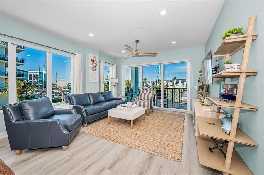 Furnished interior view inside a new home in , Madeira Beach (Image 6).