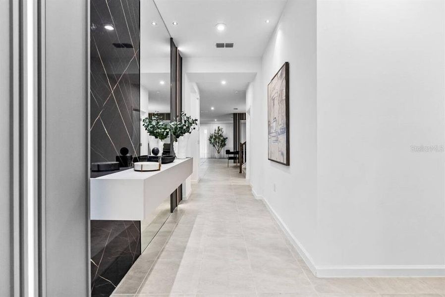 Furnished interior view inside a new home in , Davenport (Image 4).