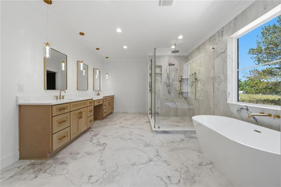 Furnished interior view inside a new home in , Bethlehem (Image 15).