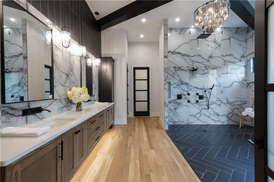 Furnished interior view inside a new home in , Acworth (Image 11).