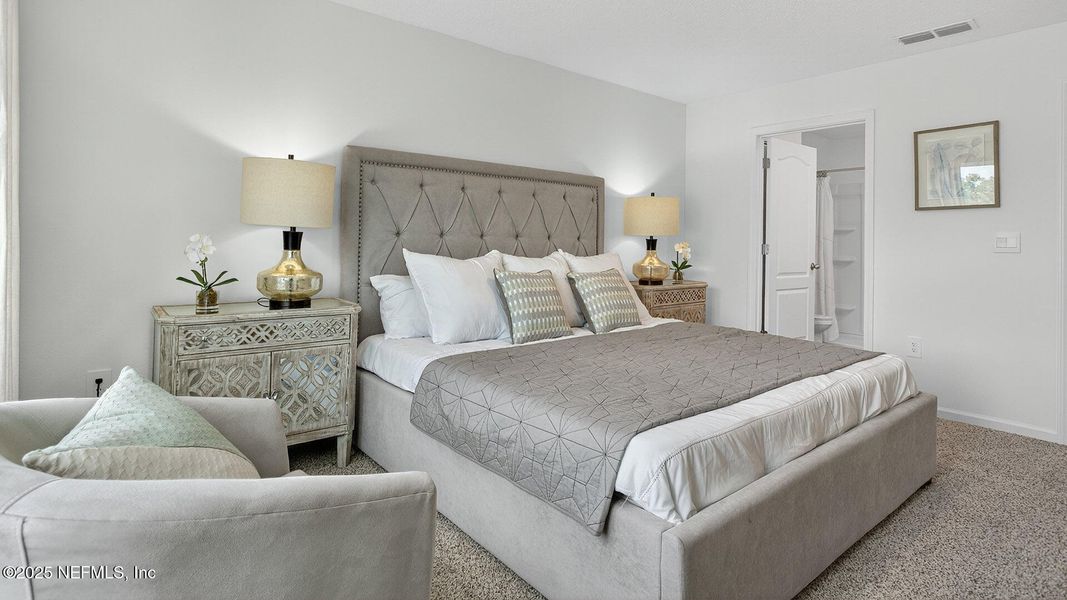 Furnished interior view inside a new home in Trout River, Jacksonville (Image 13). Furnished interior view inside a new home in Trout River, Jacksonville (Image 13).