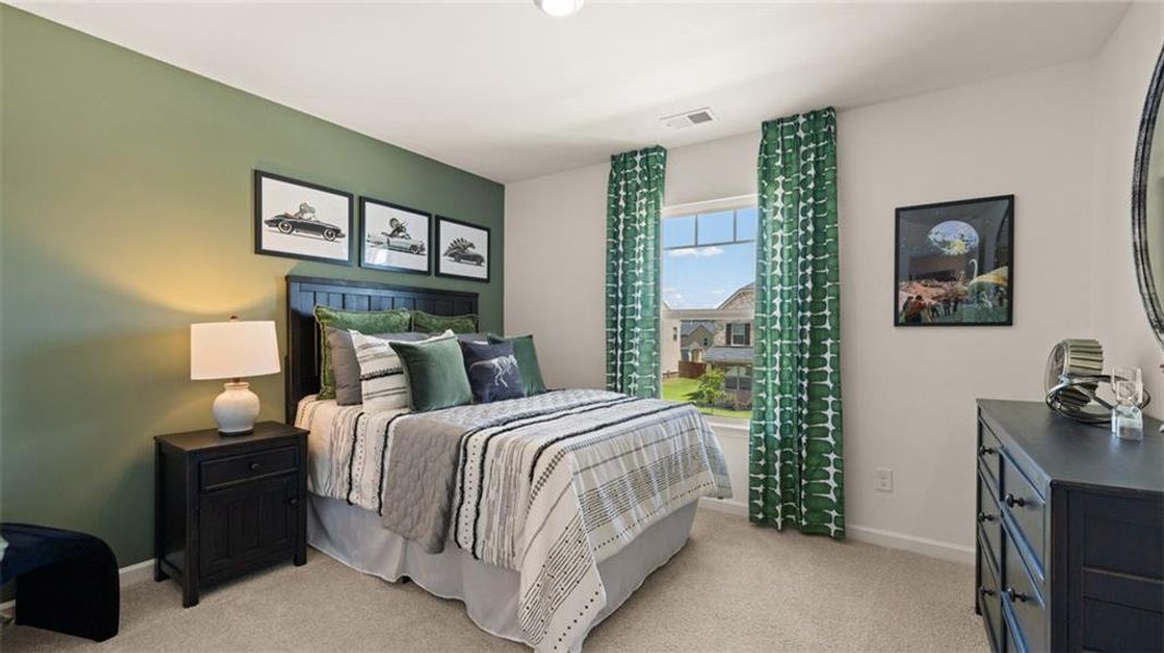 Furnished interior view inside a new home in Bridle Creek, Locust Grove (Image 8).