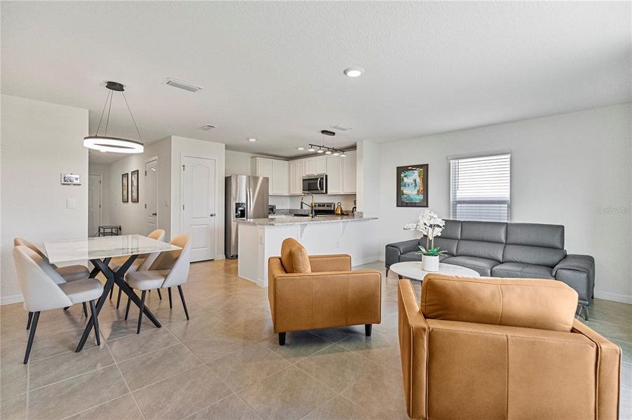 Furnished interior view inside a new home in Harmony West, St. Cloud (Image 32).