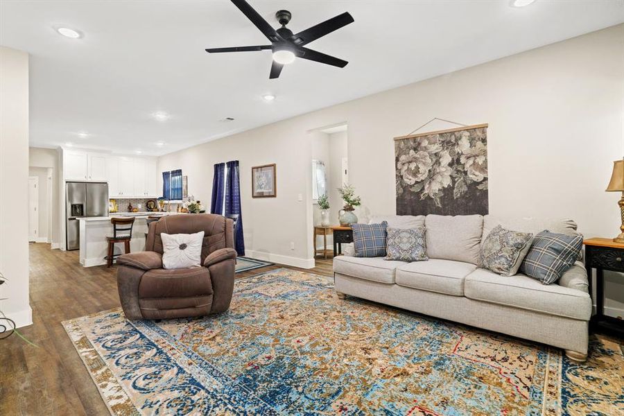 Furnished interior view inside a new home in , Denison (Image 15). Furnished interior view inside a new home in , Denison (Image 15).
