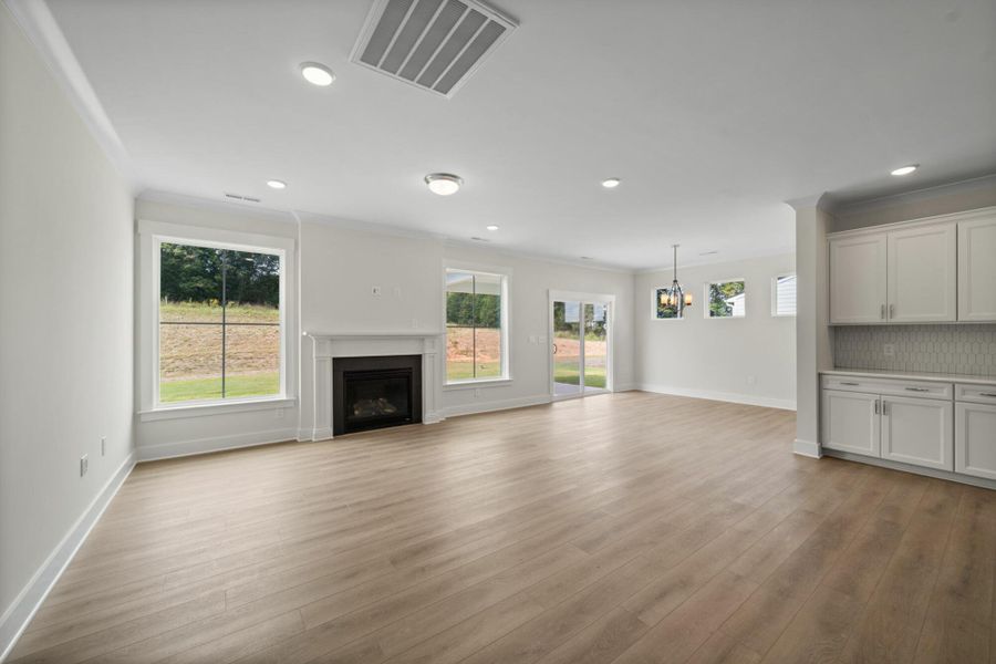 Spacious, unfurnished interior of a new home in Grove Park, Clemmons (Image 18). Spacious, unfurnished interior of a new home in Grove Park, Clemmons (Image 18).