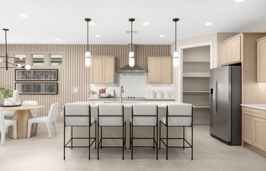 Representative furnished interior of a home built from the Hideaway by Del Webb in Sun City Anthem at Merrill Ranch, Florence (Image 13).