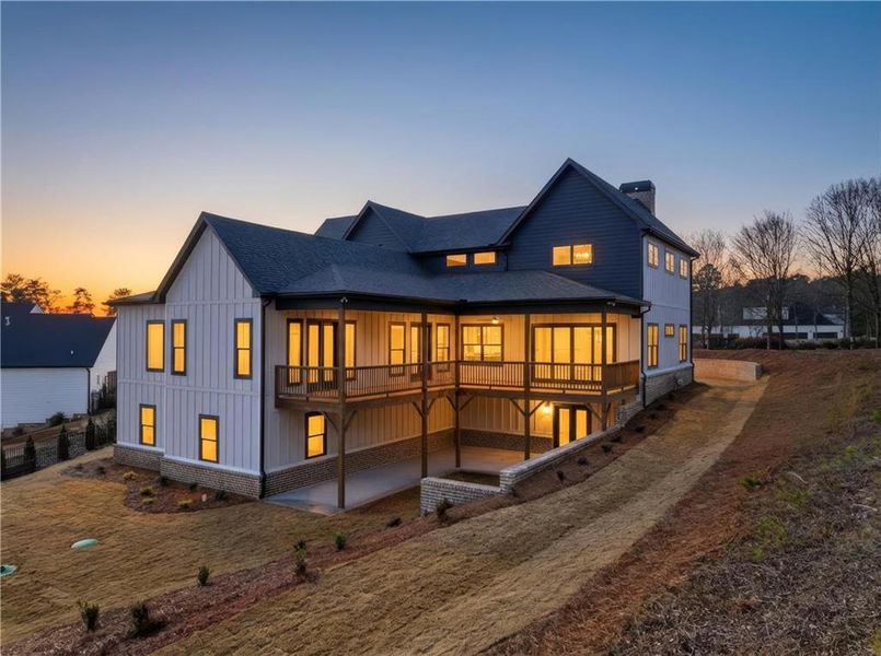 Exterior details and patio area of a home in , Gainesville (Image 28).
