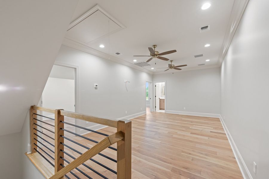 Representative unfurnished interior of a home built from the The Champagne by Manuel Builders in Chapel Bend, Montgomery (Image 20). Representative unfurnished interior of a home built from the The Champagne by Manuel Builders in Chapel Bend, Montgomery (Image 20).