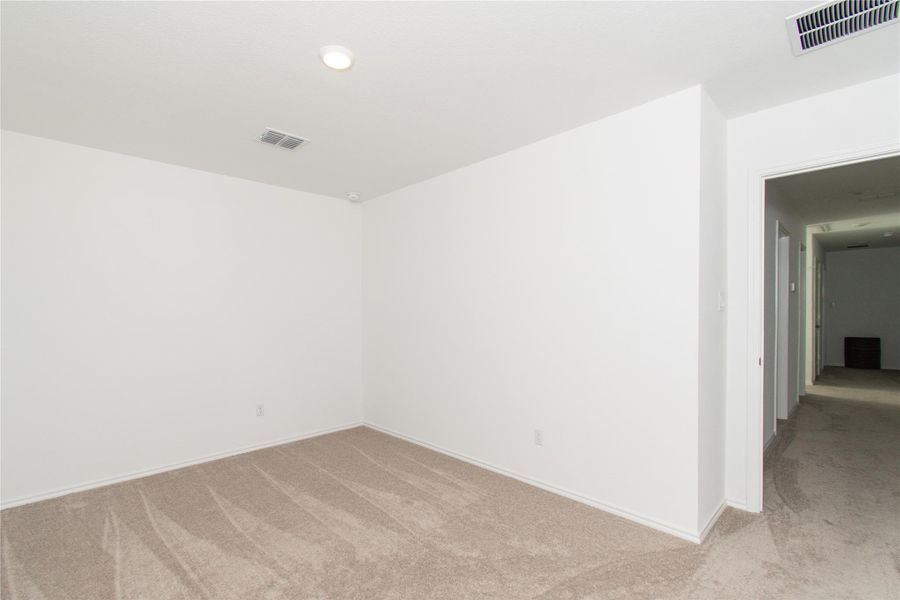 Spacious, unfurnished interior of a new home in Cielo Gardens: Welton Collection, Jarrell (Image 15). Spacious, unfurnished interior of a new home in Cielo Gardens: Welton Collection, Jarrell (Image 15).