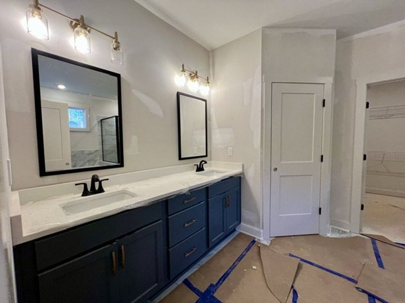 In-progress construction of a new home in Hammett Woods, Hogansville, GA (Image 7).