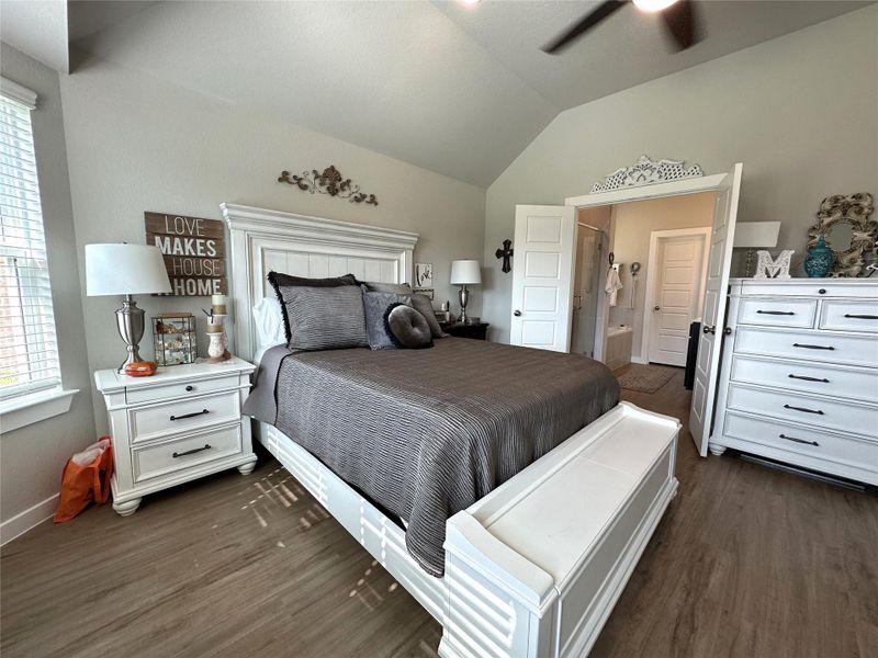 Furnished interior view inside a new home in Lone Star Landing, Montgomery (Image 9).