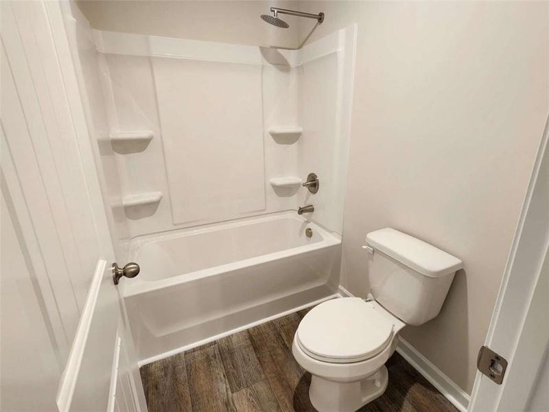 Furnished interior view inside a new home in The Woodlands Preserve, Jackson (Image 14).