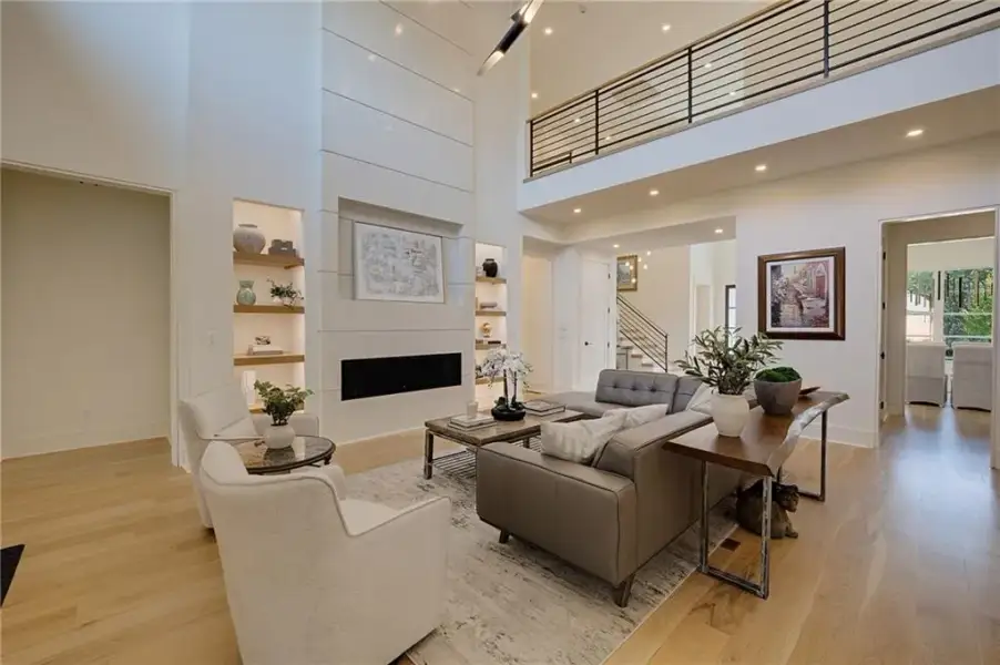 Furnished interior view inside a new home in , Sandy Springs (Image 59).