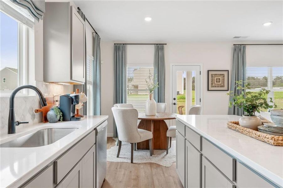 Furnished interior view inside a new home in , Rockmart (Image 19).