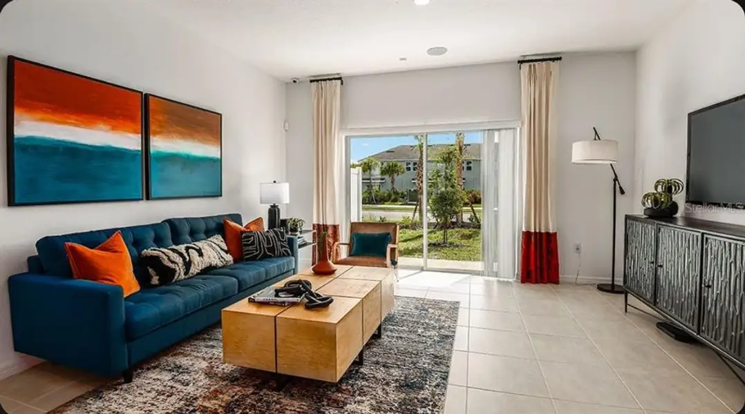 Furnished interior view inside a new home in Skye Ranch Community Group Page, Sarasota (Image 13). Furnished interior view inside a new home in Skye Ranch Community Group Page, Sarasota (Image 13).