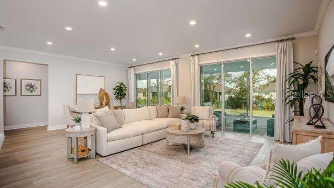Furnished interior view inside a new home in Citrus Springs, Citrus Springs (Image 18).