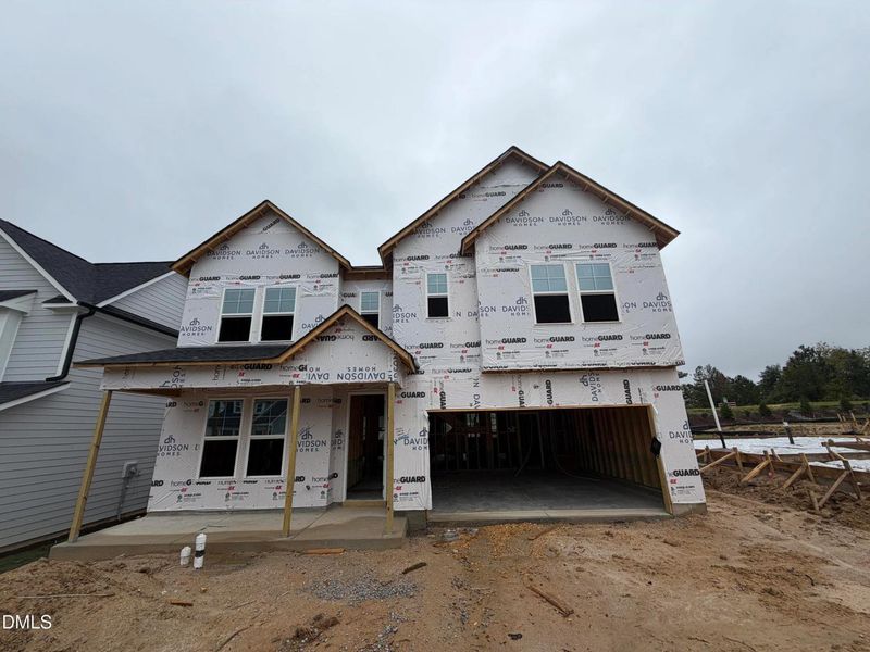 In-progress construction of a new home in Wendell Ridge, Wendell, NC (Image 27). In-progress construction of a new home in Wendell Ridge, Wendell, NC (Image 27).