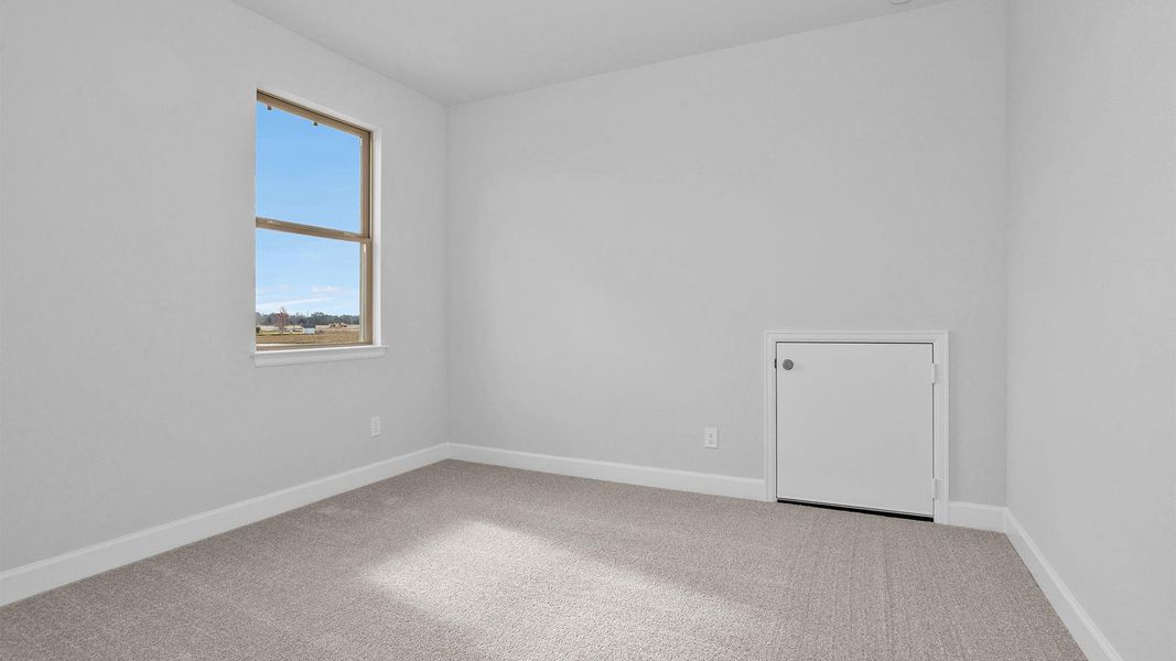 Spacious, unfurnished interior of a new home in Meridiana, Manvel (Image 13).