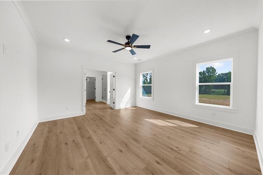 Spacious, unfurnished interior of a new home in , Sugar Hill (Image 16). Spacious, unfurnished interior of a new home in , Sugar Hill (Image 16).