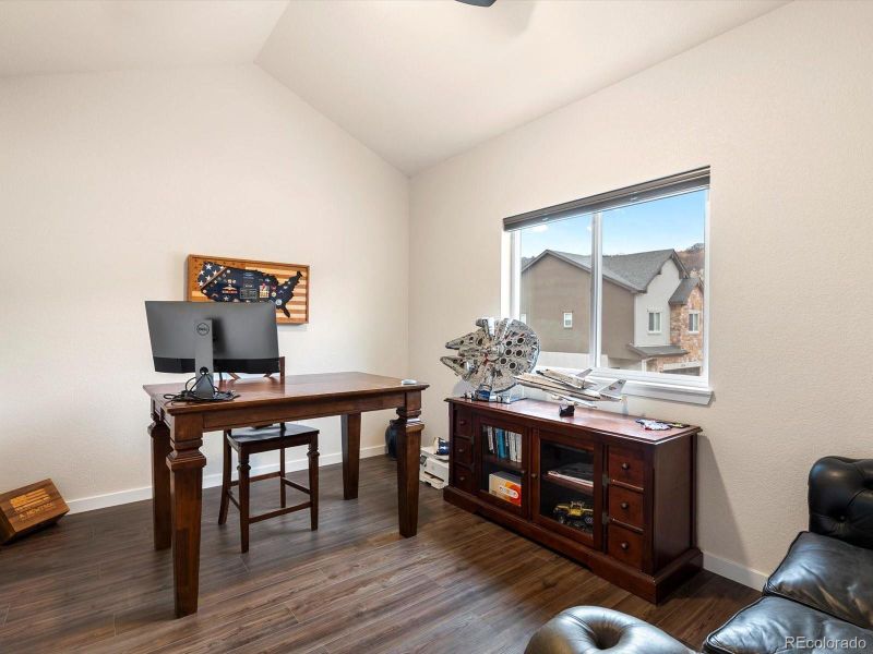 2nd bedroom, currently an office 2nd bedroom, currently an office