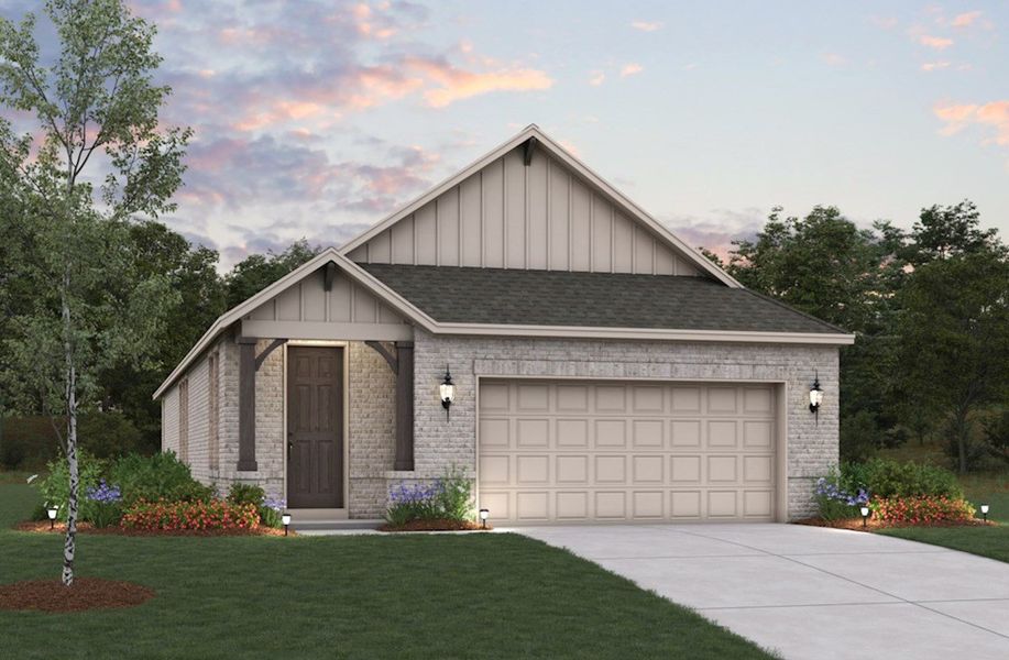 Farmhouse B Elevation