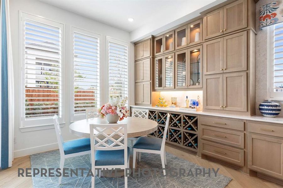 Furnished interior view inside a new home in Furst Ranch, Flower Mound (Image 9).