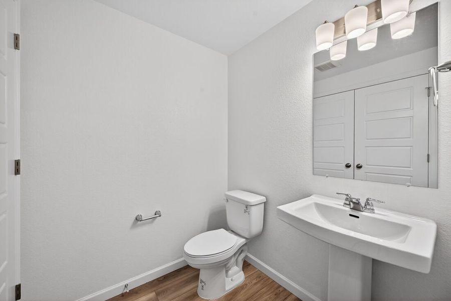 Furnished interior view inside a new home in Trailstone, Arvada (Image 5).