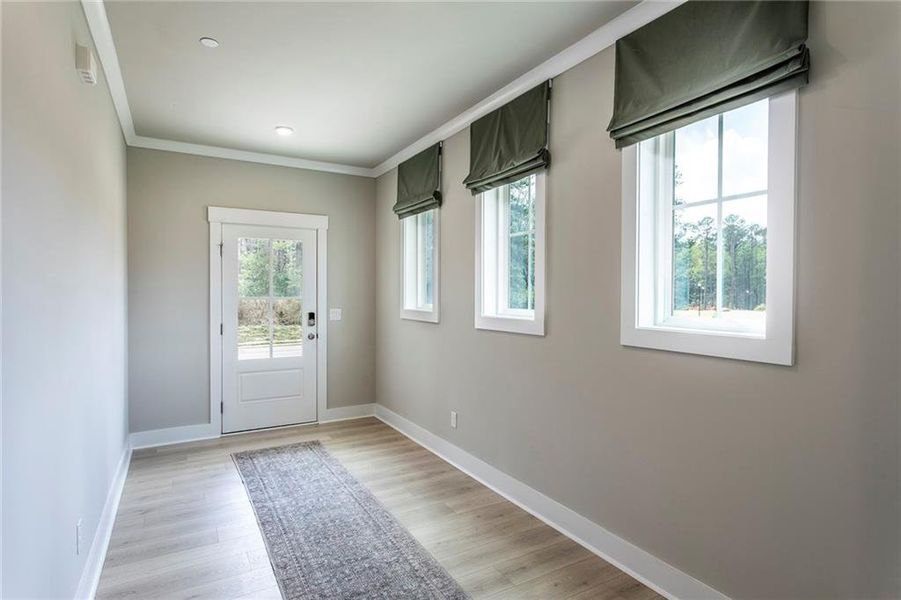Spacious, unfurnished interior of a new home in Poppy at GreenHouse, Marietta (Image 19).