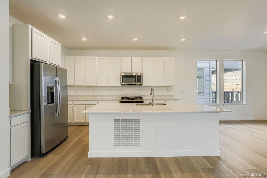 Furnished interior view inside a new home in Red Rocks Ranch: The Skyline Collection, Morrison (Image 4).