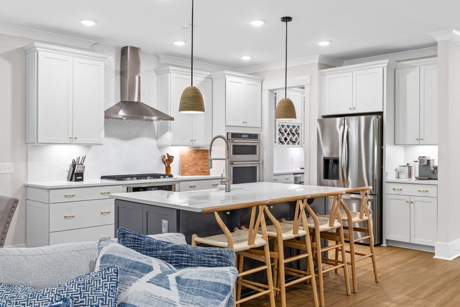 Furnished interior view inside a new home in , Johns Island (Image 15).