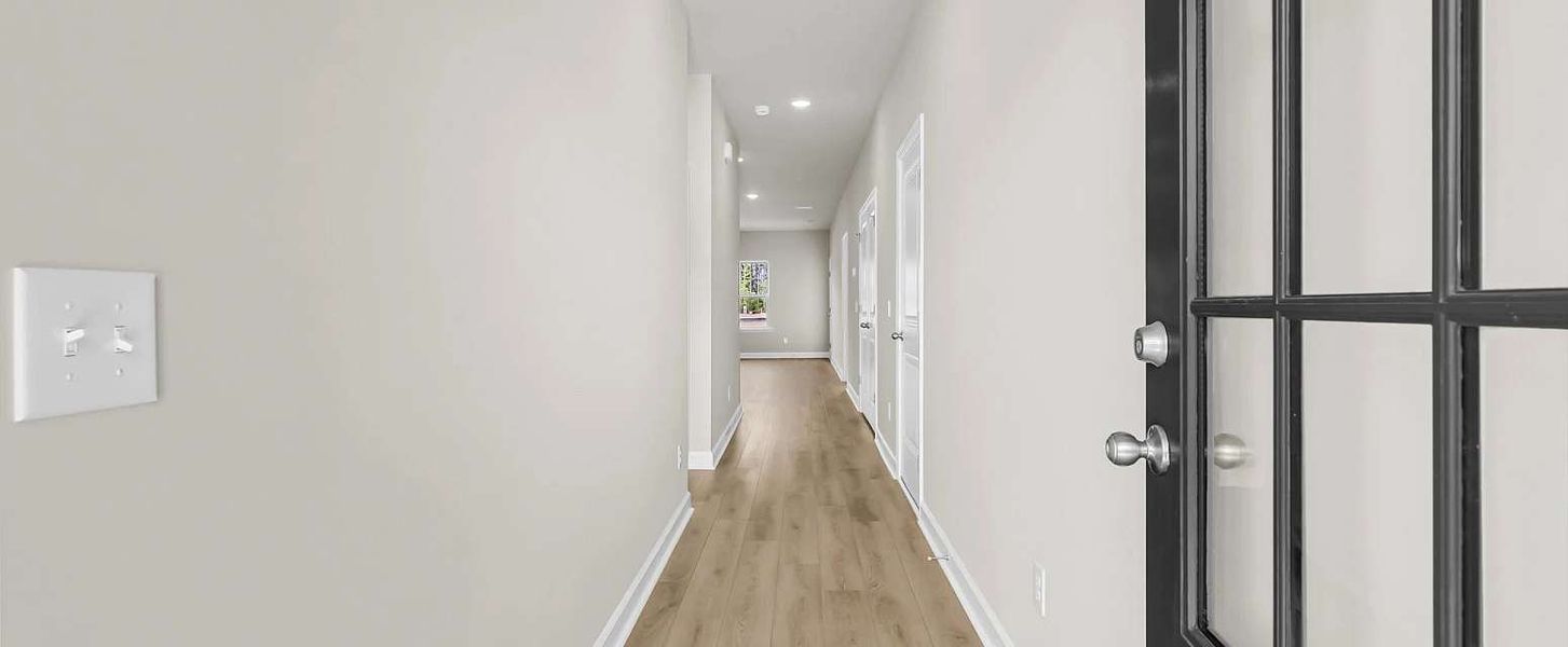 Spacious, unfurnished interior of a new home in Hammock Walk at Nexton, Summerville (Image 7). Spacious, unfurnished interior of a new home in Hammock Walk at Nexton, Summerville (Image 7).