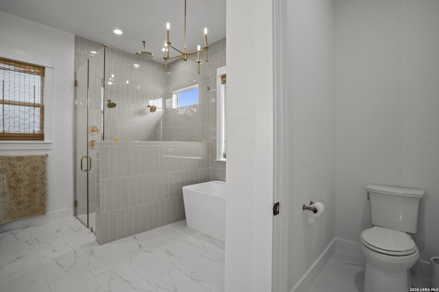 Furnished interior view inside a new home in , Bulverde (Image 18).