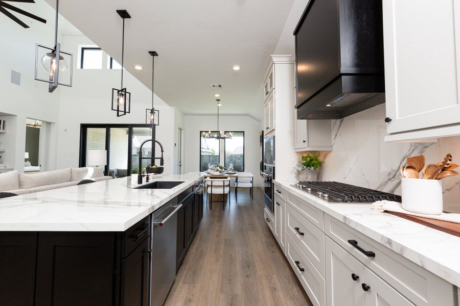 Representative furnished interior of a home built from the Huntsville by Beazer Homes in Bridgeland, Cypress (Image 8). Representative furnished interior of a home built from the Huntsville by Beazer Homes in Bridgeland, Cypress (Image 8).