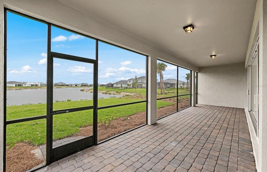 Exterior details and patio area of a home in Reagan Landing, Bradenton (Image 3). Exterior details and patio area of a home in Reagan Landing, Bradenton (Image 3).