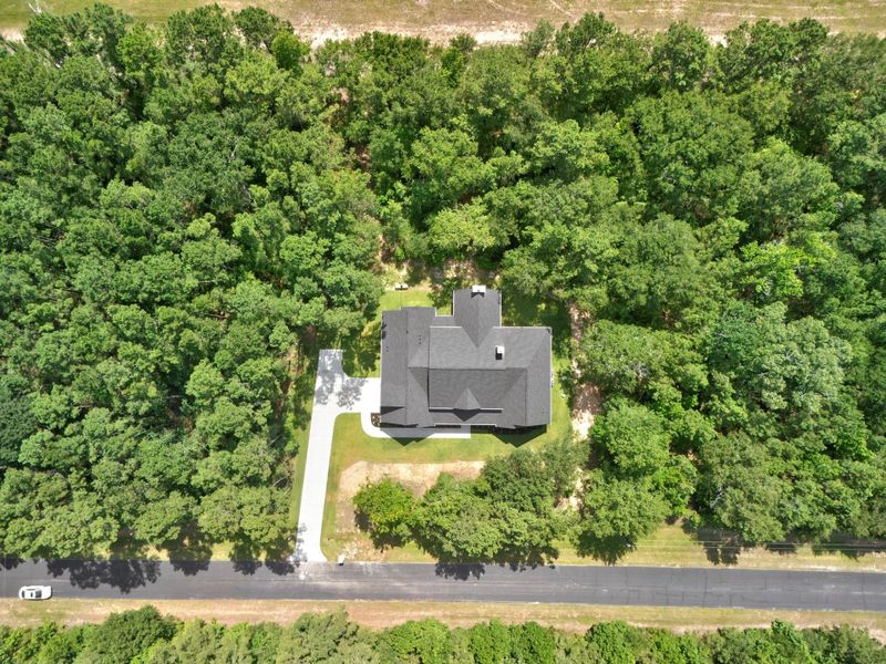 Situated Ina gate neighborhood on a private acre lot with no neighbors behind.