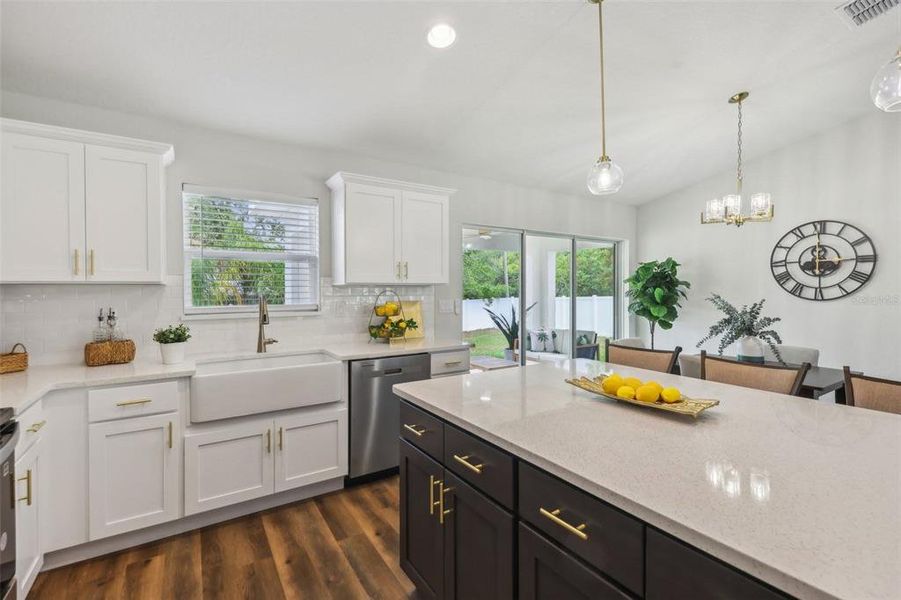 Furnished interior view inside a new home in , Citrus Springs (Image 8). Furnished interior view inside a new home in , Citrus Springs (Image 8).