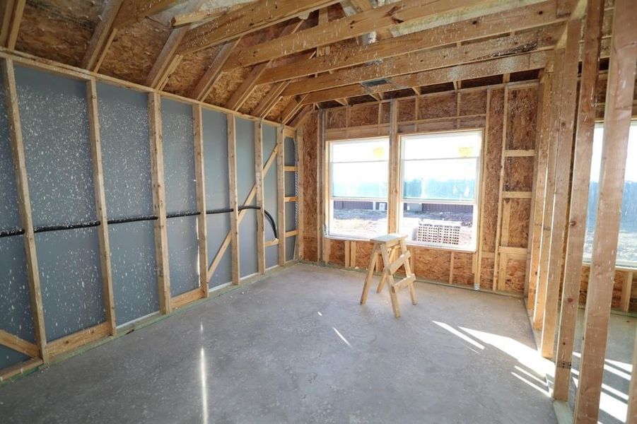 In-progress construction of a new home in Brookewater 45' Homesites, Rosenberg, TX (Image 6).