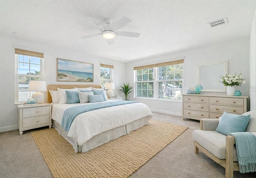 Furnished interior view inside a new home in , St. Petersburg (Image 6).