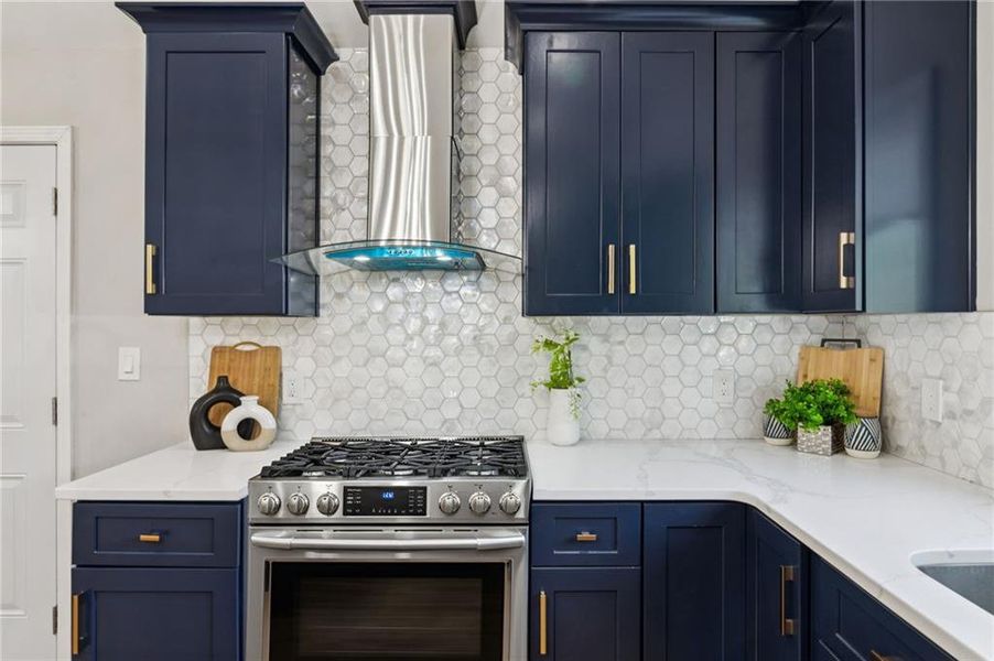 Close-up of interior finishes inside a home in , Decatur (Image 19).
