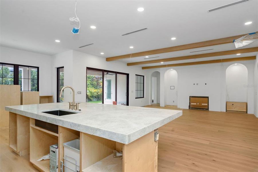 Furnished interior view inside a new home in , Tampa (Image 11). Furnished interior view inside a new home in , Tampa (Image 11).