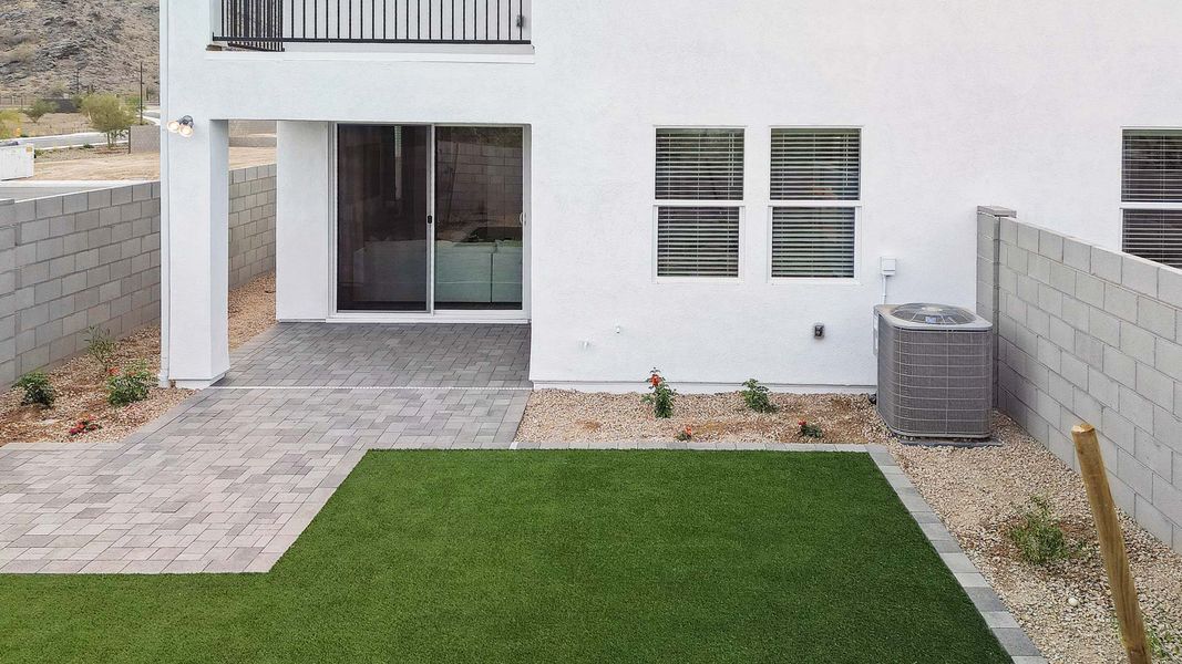 Exterior details and patio area of a home in Avance, Phoenix (Image 2).