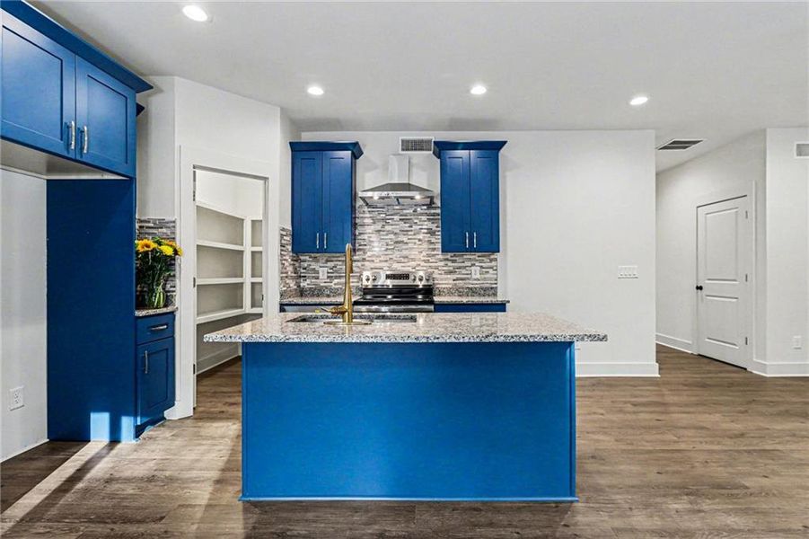 Furnished interior view inside a new home in , Decatur (Image 11).
