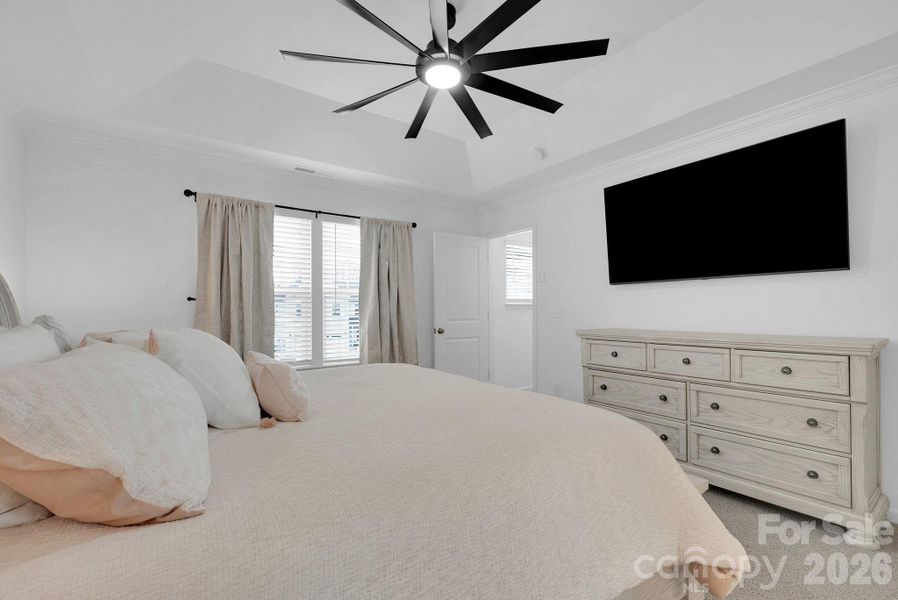 Furnished interior view inside a new home in , Wingate (Image 16).