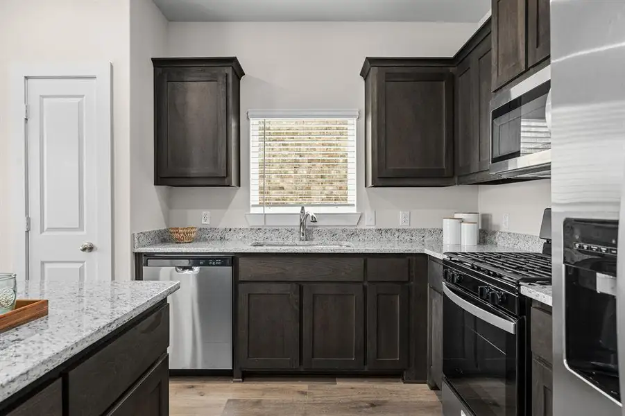 Furnished interior view inside a new home in Vista West, Fort Worth (Image 4).
