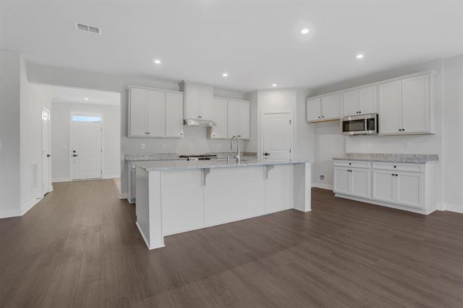 Furnished interior view inside a new home in Edinburgh, Locust Grove (Image 10).