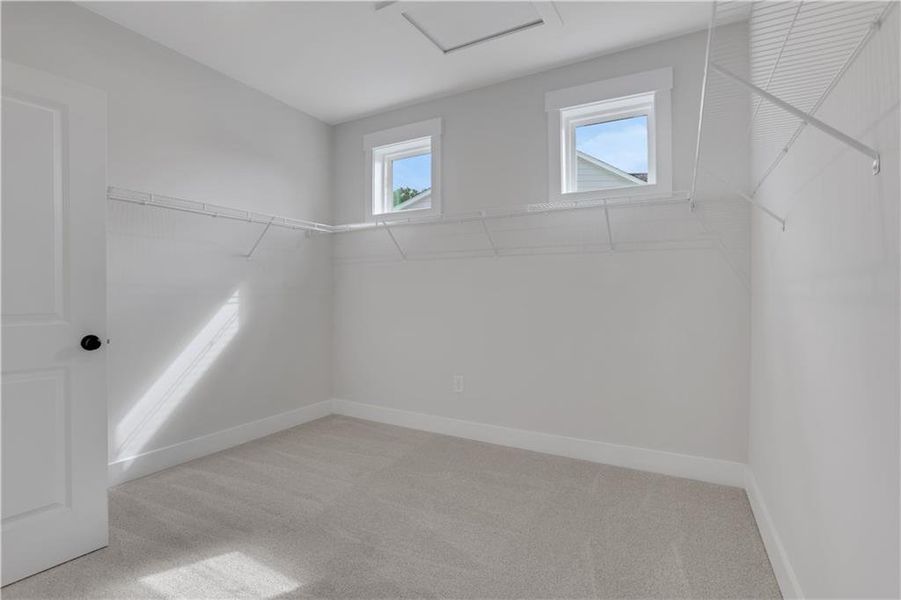 Spacious, unfurnished interior of a new home in The Paddocks at Doc Hughes, Buford (Image 41).