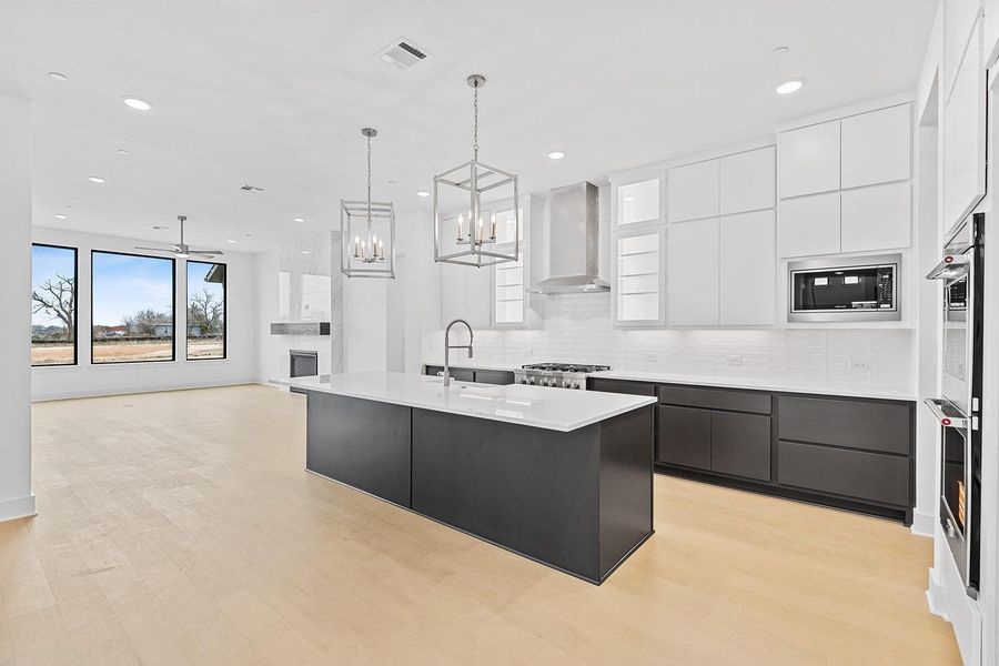 Furnished interior view inside a new home in Hilltop Ranch, Leander (Image 32).